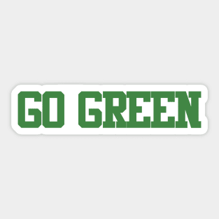 Camp Color Wars- Go Green Sticker